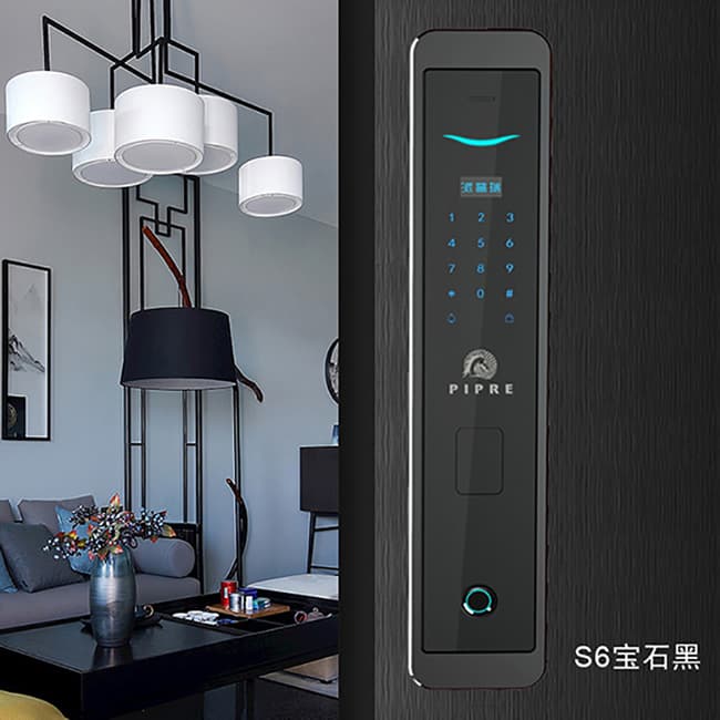 派瑞智能鎖 S6時(shí)尚直板防盜門(mén)智能鎖電子密碼鎖