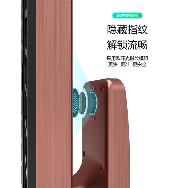 卡信智能鎖 豪庭X5全自動推拉式智能鎖