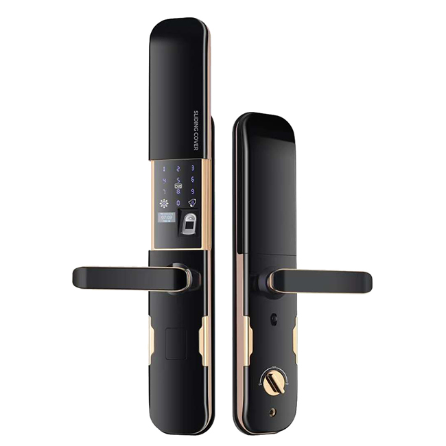 鉑力斯盾智能鎖 P8家用防盜門密碼鎖智能鎖