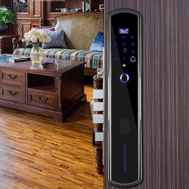 巨石智慧智能鎖 HR-616X全自動家用指紋鎖