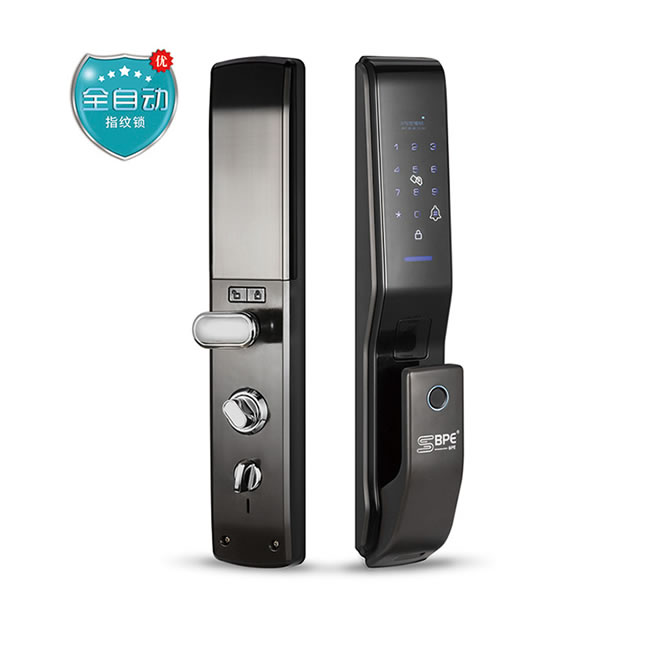 BPE智能鎖 F4推拉式家用智能密碼門鎖