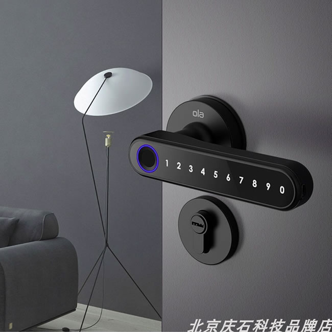 歐樂智能鎖 i3+室內(nèi)木門指紋鎖智能鎖