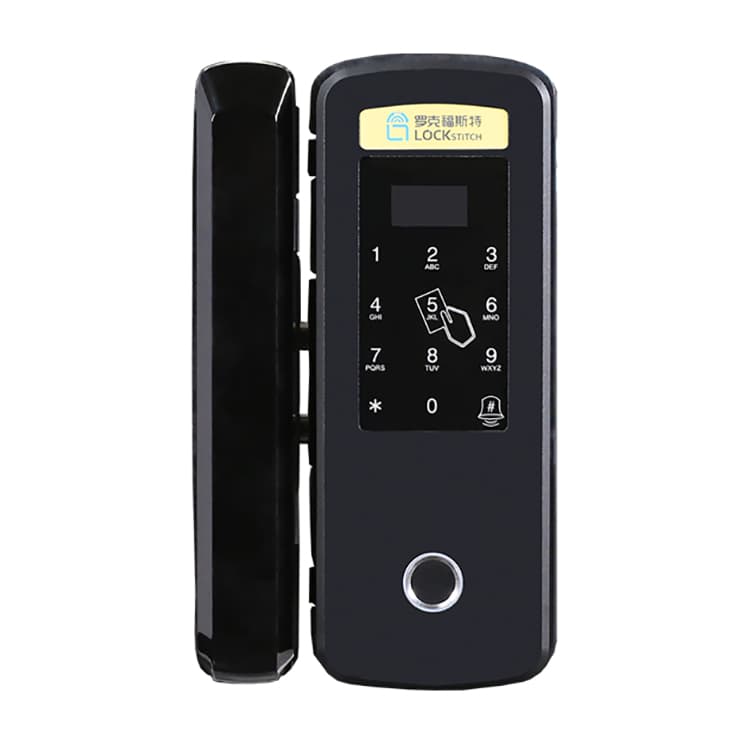 羅克福斯特智能鎖 D4玻璃門智能指紋鎖