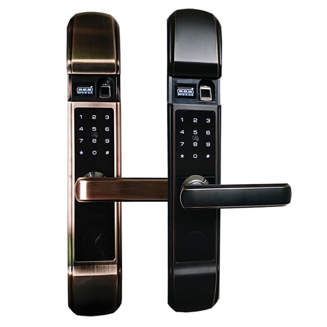 桂工智能鎖 GG-02系列小滑蓋指紋智能密碼鎖