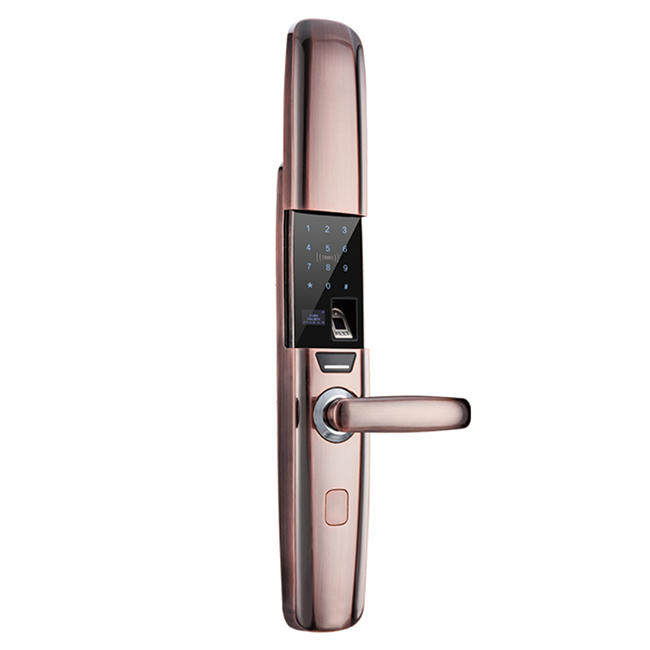 英菲迪爾智能鎖 T6自動(dòng)滑蓋家用防盜門大門鎖