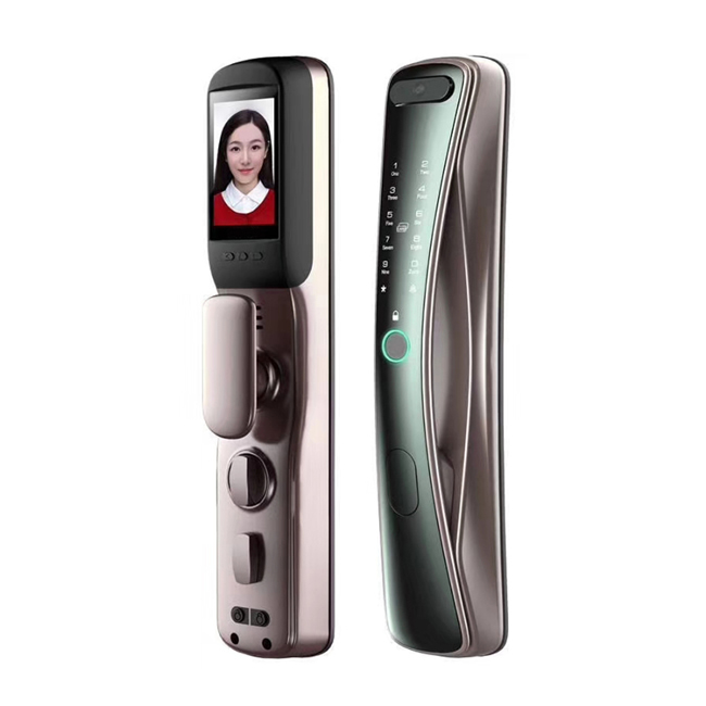 慧嘉智能鎖 HJ-M3家用防盜門貓眼電子門鎖