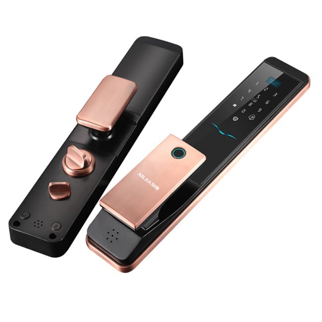 安嘉智能鎖 AN-Q8全自動(dòng)智能鎖指紋鎖