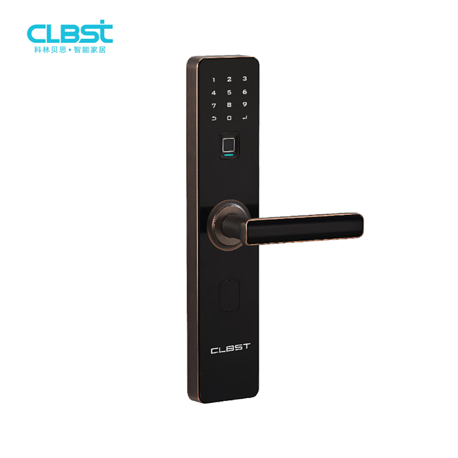 科林貝思智能鎖 CK-B09家用防盜門(mén)進(jìn)口芯指紋鎖