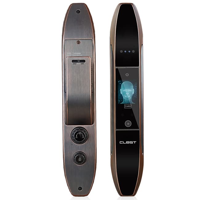 科林貝思智能鎖 CK-R01全自動(dòng)帶監(jiān)控?cái)z像頭指紋鎖