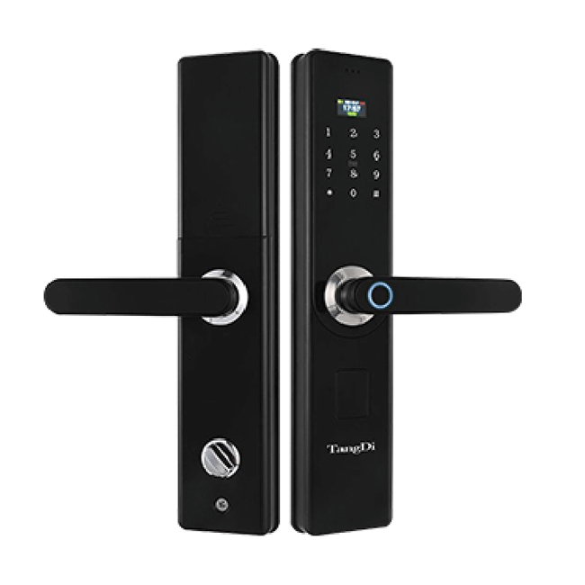 唐締智能鎖 YL04全自動直板密碼指紋鎖