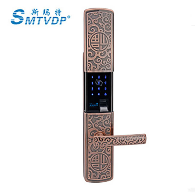 思瑪特智能鎖 家用智能防盜門指紋密碼鎖