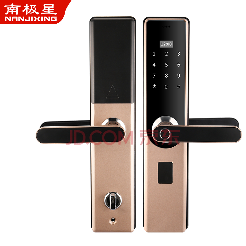 南極星智能鎖 半自動(dòng)家用防盜門智能鎖