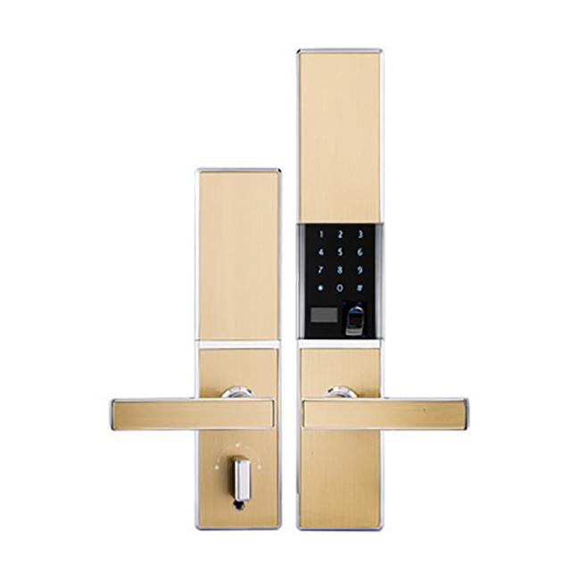 艾迪亞克智能鎖 F1全自動直板密碼指紋鎖