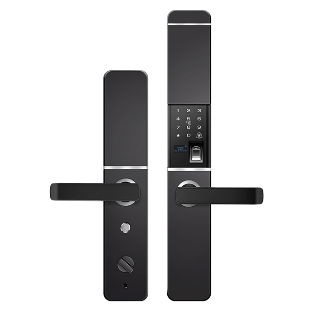 杰科智能鎖 家用防盜門指紋鎖密碼鎖