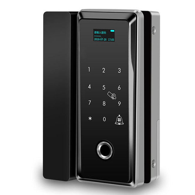 樂可盾智能鎖 D999玻璃門鎖