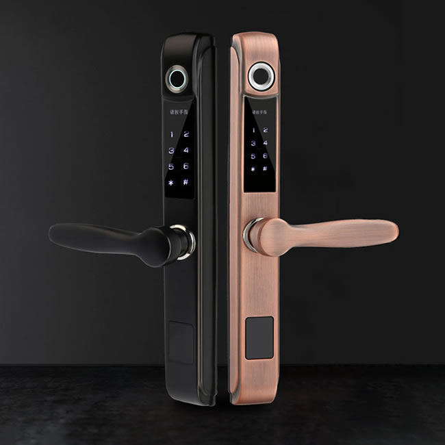 顧樂(lè)智能鎖 家用斷橋鋁智能鎖