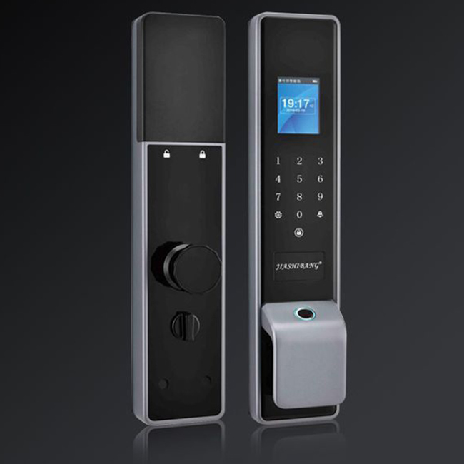 嘉仕邦呼吸燈生物識別智能鎖H6半導體指紋頭