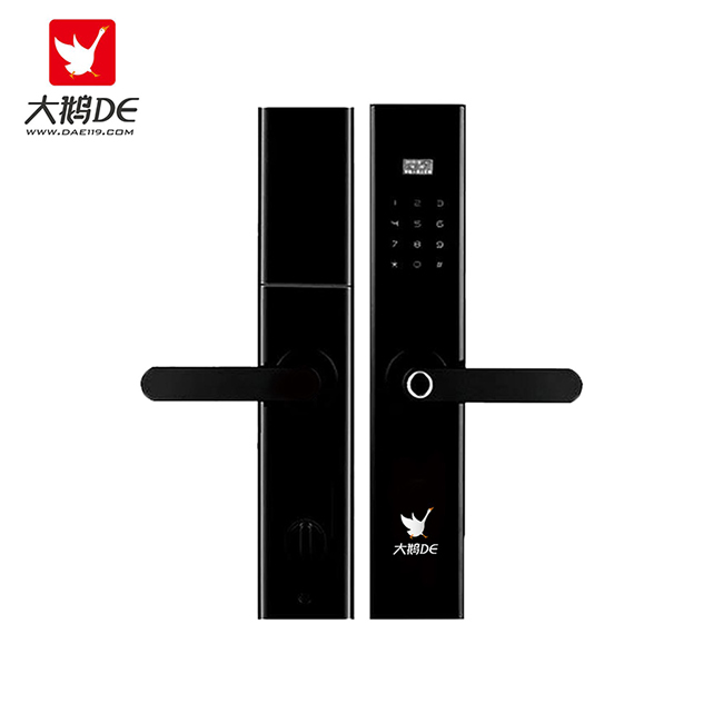 大鵝智能鎖 家用防盜門指紋鎖智能鎖