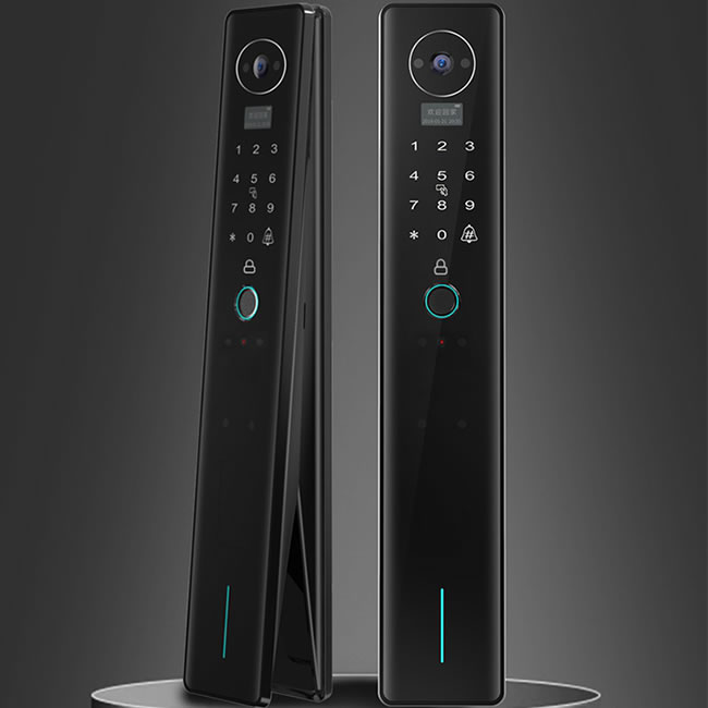 魅指智能鎖A8 3D人臉識(shí)別貓眼全自動(dòng)鎖 