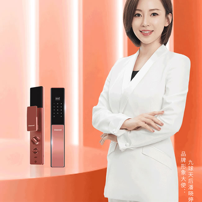 格里維爾M3全自動(dòng)智能鎖 曲面鋼化玻璃