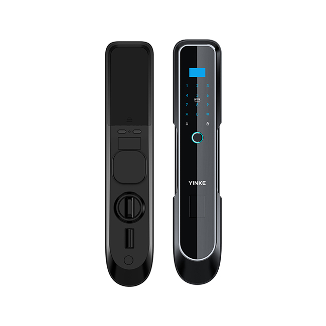 銀科智能鎖YK12 全自動指紋識別智能鎖