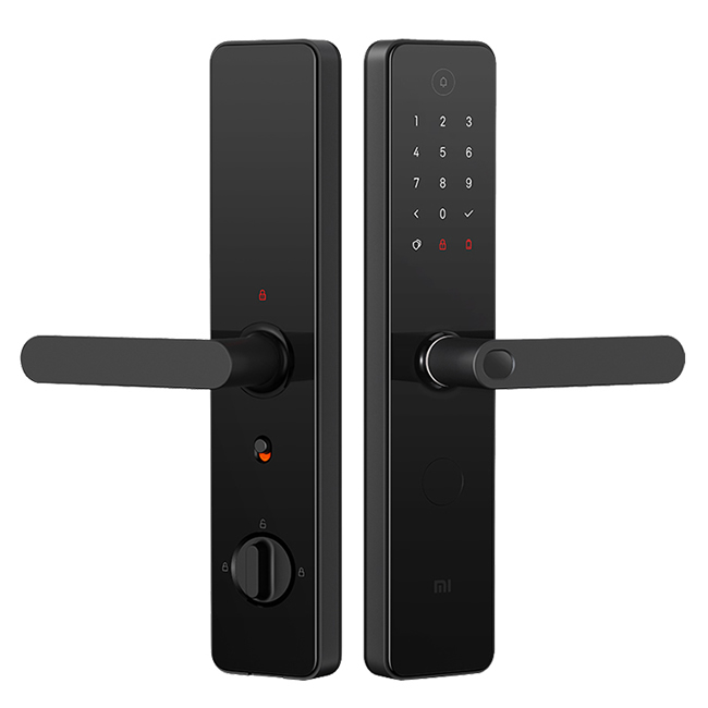 小米智能門鎖1S(黑色)+小米小愛音箱Play(增強版)