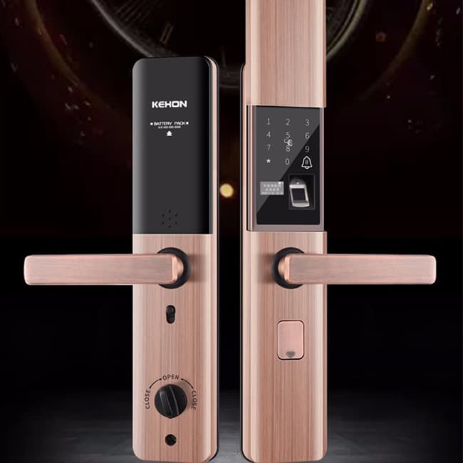 科熊智能鎖X2 滑蓋防誤觸半自動智能指紋鎖