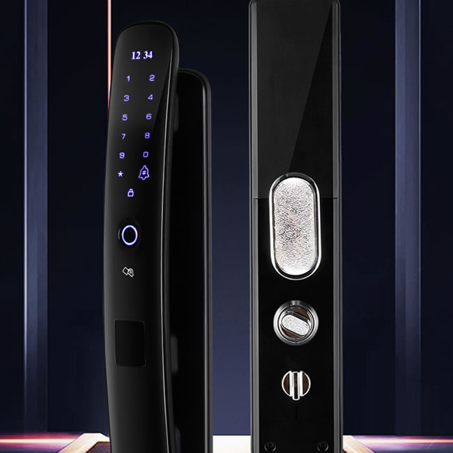 蘭博GS5揚帆起航指紋鎖 智能鎖家用防盜門鎖智能門鎖