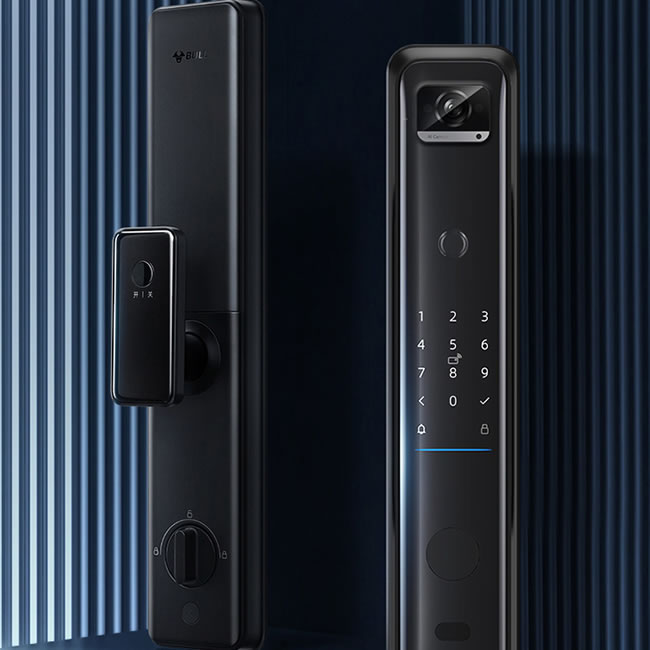 公牛智能鎖EQ04P 可視貓眼密碼鎖全自動智能門鎖