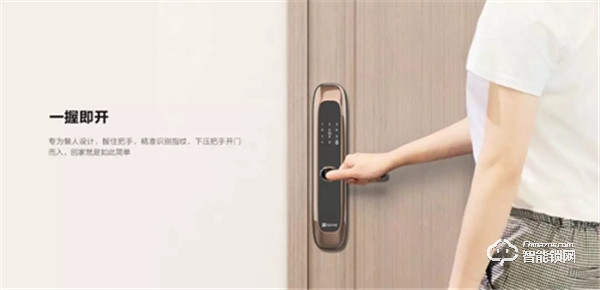 新品：螢石DL20S一握開聯(lián)網(wǎng)版指紋鎖