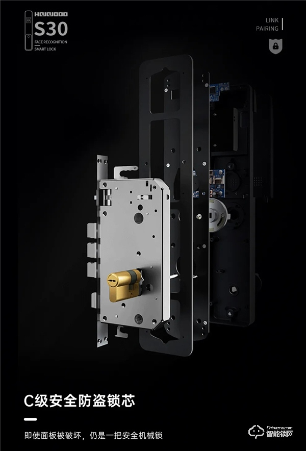 零接觸 更安心｜皇家金盾S30人臉識(shí)別全自動(dòng)智能鎖新品上市