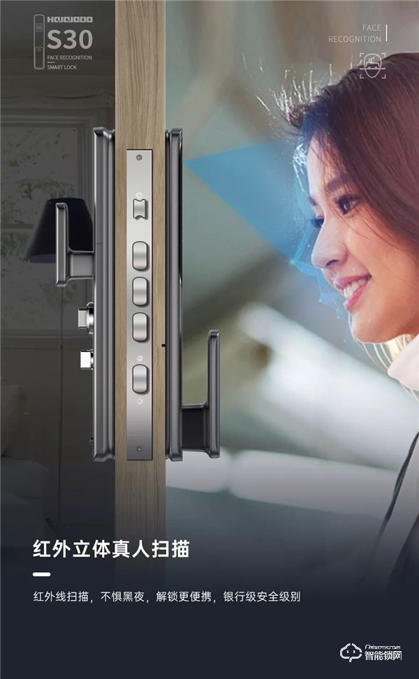 零接觸 更安心｜皇家金盾S30人臉識(shí)別全自動(dòng)智能鎖新品上市