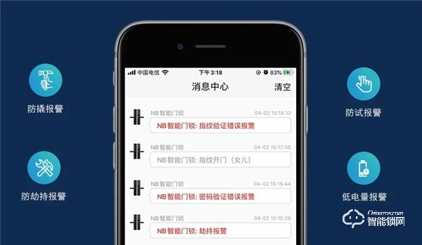 新品速遞 | 榮事達“黑”科技NB-IOT智能門鎖，震撼來襲！