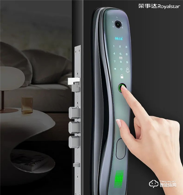 榮事達RSD-M6可視全自動智能鎖：集攝像頭、智能貓眼以及智能鎖于一體