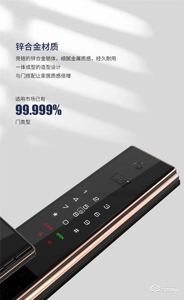 全新升級 | 因特V55-S全自動智能貓眼鎖 全新升級 | 因特V55-S全自動智能貓眼鎖