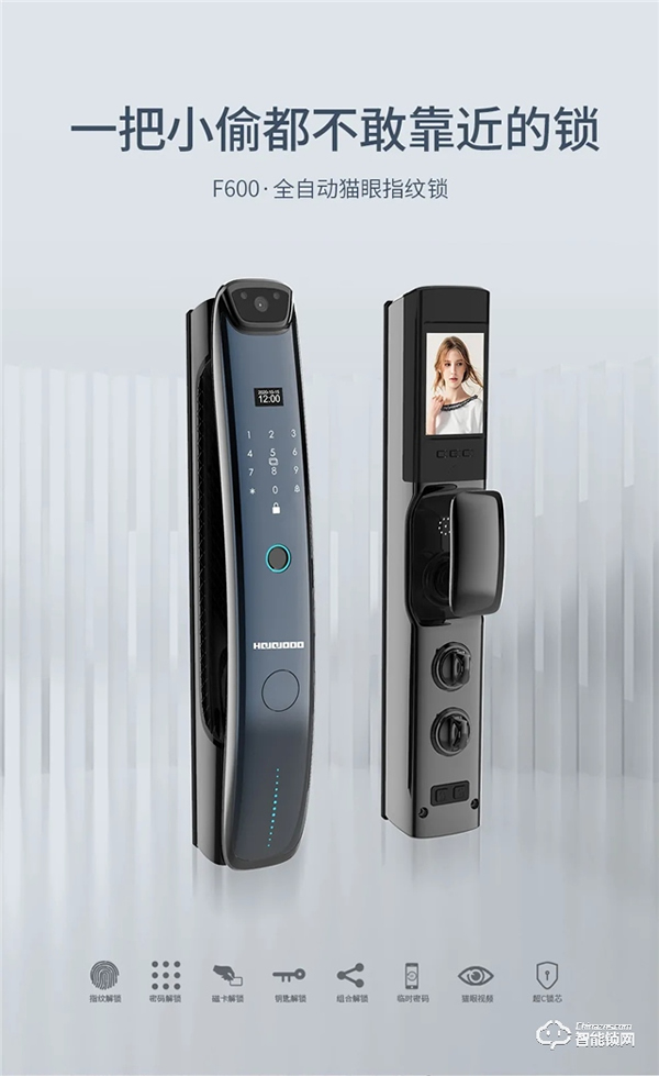 新品首發(fā) | 皇家金盾F600全自動(dòng)貓眼鎖震撼上市