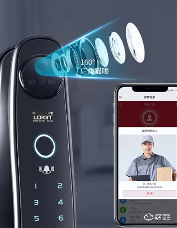 硬核實力派丨樂肯年度爆款3D人臉識別智能鎖6686，這次不僅有顏值 更是拼實力！