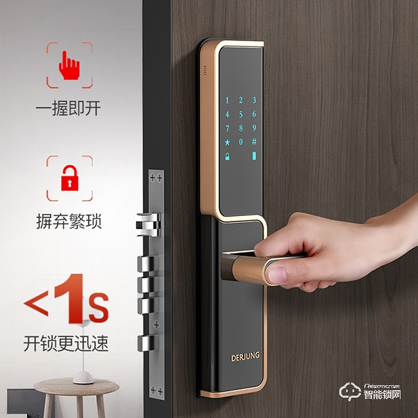 單看指紋識別技術，典匠D5智能門鎖為何如此出色？