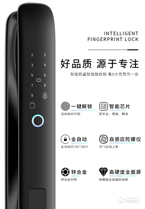 鹿帝智能鎖好不好 鹿帝智能鎖功能介紹