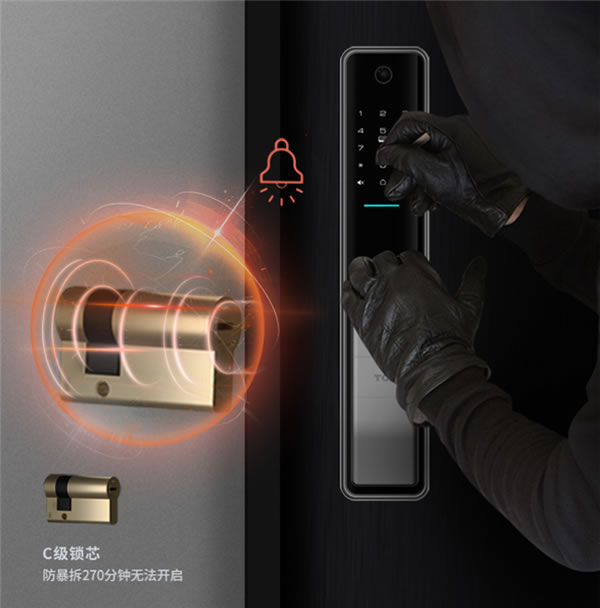 TCL AI智屏貓眼智能鎖K5C為你開啟全景護家模式