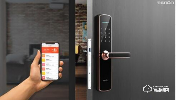 旗艦級智能門鎖亞能融合體感態勢智能APP鎖定安全