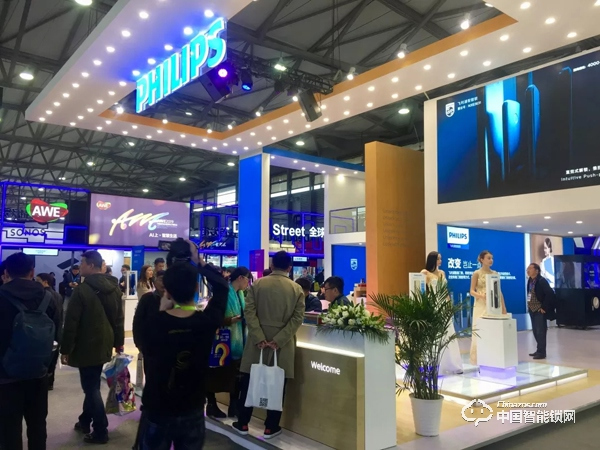 飛利浦智能鎖驚艷亮相2019AWE，用科技暢享美好生活！