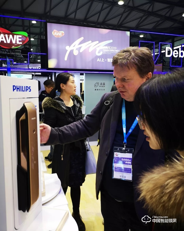 飛利浦智能鎖驚艷亮相2019AWE，用科技暢享美好生活！