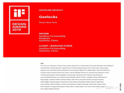 【喜訊】財富之舟集團智能門鎖Geelocks斬獲2019德國iF產品設計獎