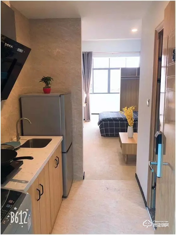 祝賀廣州逸米英匯公寓128套固麗佳LORA無線聯網鎖安裝調試完成！