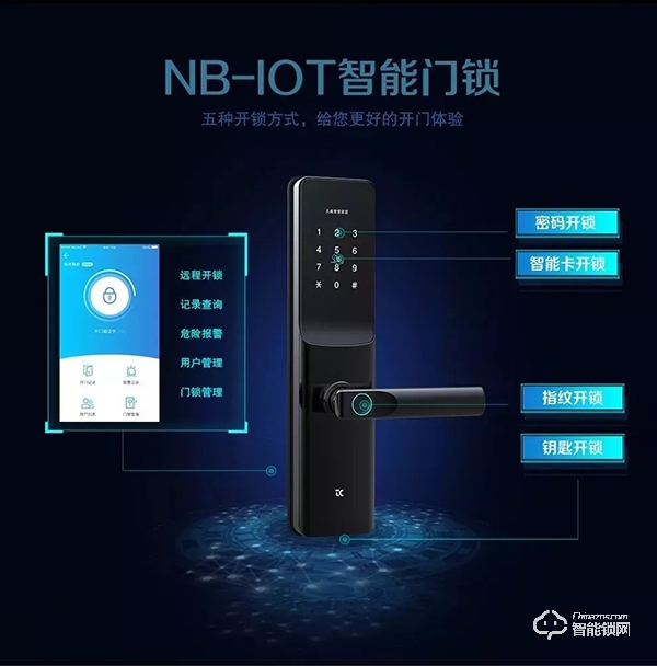 寧夏聯(lián)通攜手天誠NB-IOT智能門鎖走進用戶家中