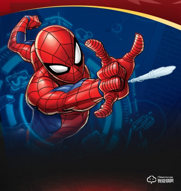 鹿客推出蜘蛛俠系列限量版智能門鎖，雙十一送給漫威迷最好的禮物