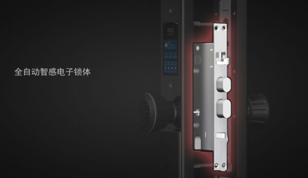 萬佳安全自動智能門鎖F5：一觸即開一鍵上鎖