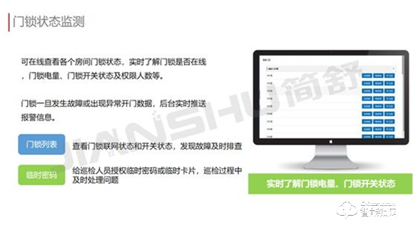 簡舒NB智能鎖系統，打造科技與顏值兼備的網紅智能化民宿