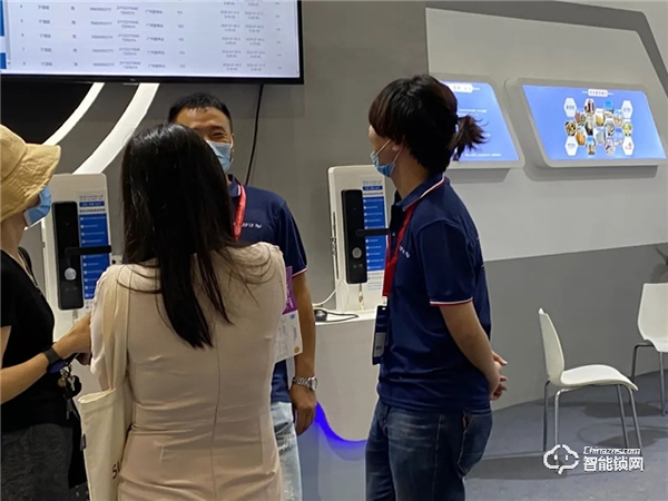 廣州建博會首日||天誠5G NB-IOT物聯網鎖成為行業引領者，科技創新締造民族品牌